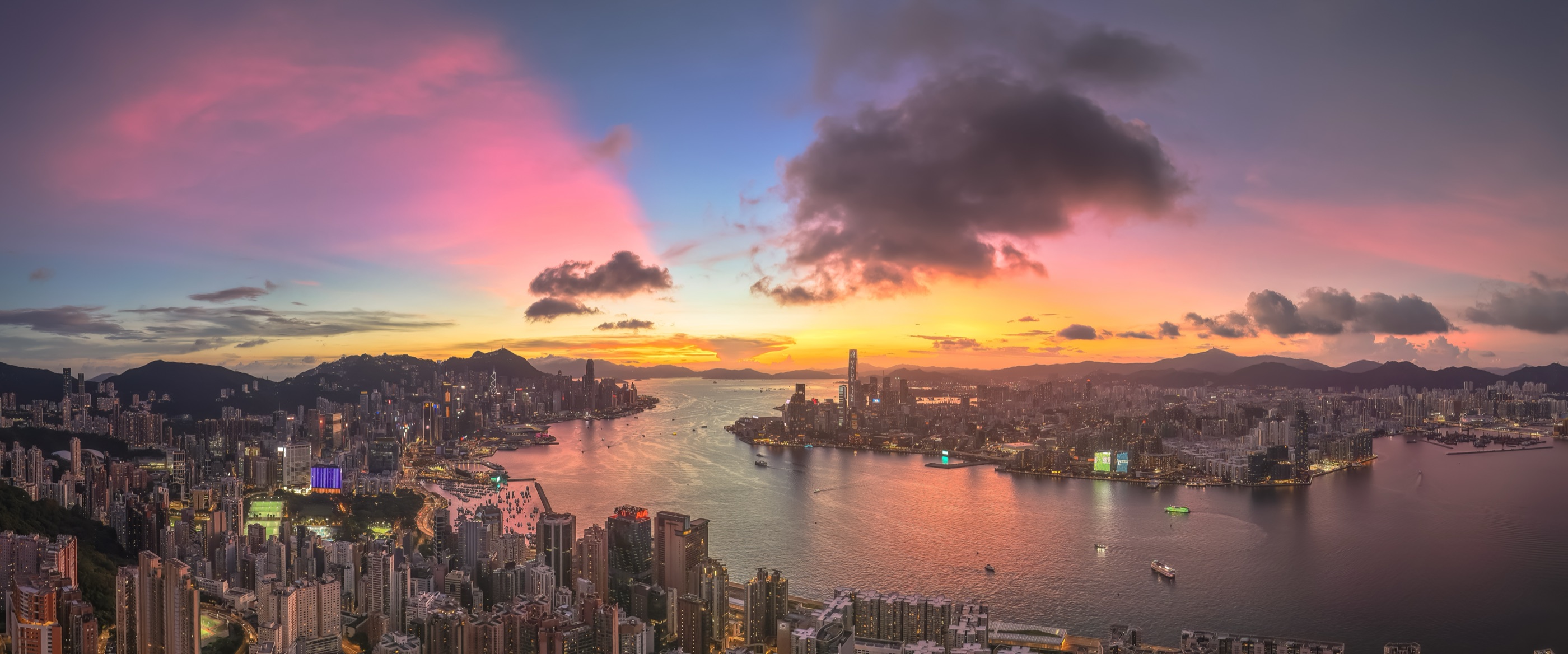 Hong Kong skyline